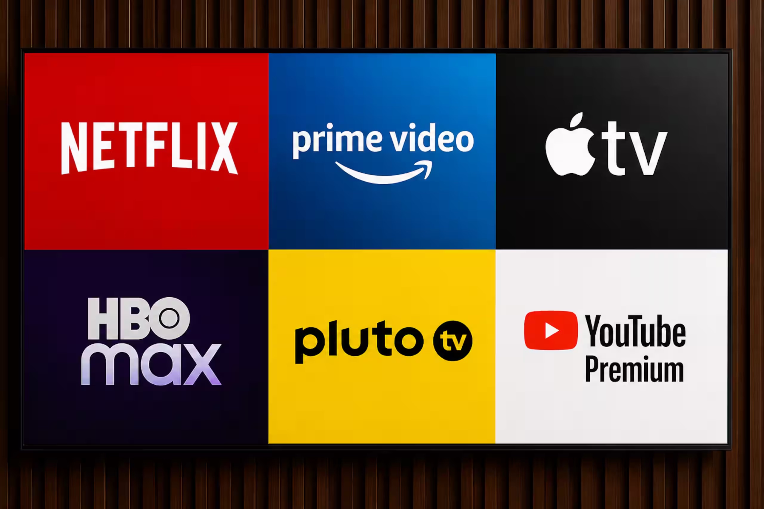 Smart TV con aplicaciones de entretenimiento